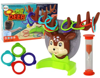 Produktbild von Lean Toys Familienhandballspiel Reifenweitwurf
