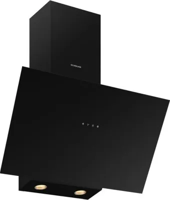 Immagine prodotto di Silverline 3481 Eco Cappa aspirante a parete Nero 398 m³/h