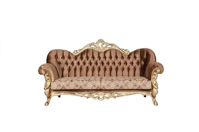 Produktbild von Klassische Dreisitzer Barock Couch Einrichtung 3er Französische Möbel