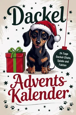 Produktbild von Dein Dackel Adventskalender zum Mitmachen