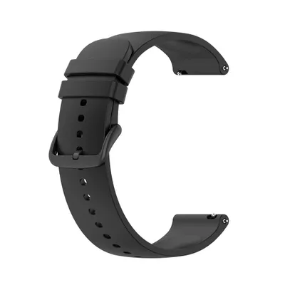 Obrázek produktu pro Curea pentru Samsung Galaxy Watch 4/5/Active 2, Huawei Watch GT 3 (42mm)/GT 3 Pro (43mm) - Techsuit Watchband 20mm (W001) - Black