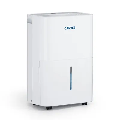 Produktbild von Elektrischer Luftentfeuchter 20L – leistungsstark & leise, mit Auto-Abtaufunktion, R290 Kältemittel, Weiß – für Räume bis 40 m² (Keller, Bad, Wohnung)