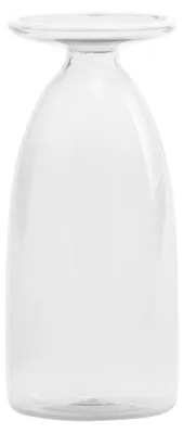 Vase 22 cm, transparent, 1 Stück