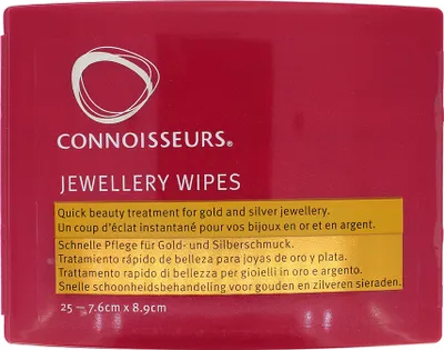 Produktbild von Pflege ► Reinigungstücher für Gold- und Silberschmuck 25 Tücher ► 34017