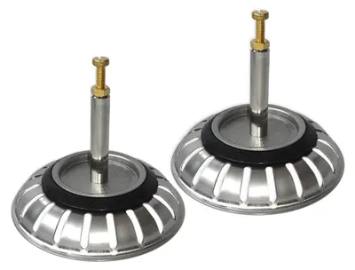 Produktbild von 2er SET Siebkorb Durchmesser 77 mm für FRANKE Spülen mit 3 1/2 Zoll Excenterbetätigung / Ariane / Diana