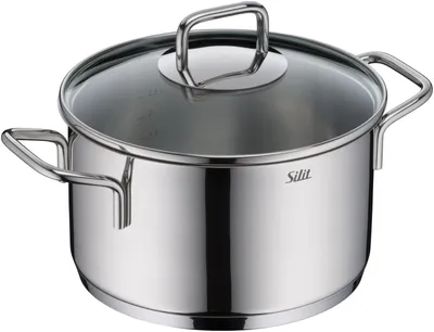 Productafbeelding van Silit Extra Cook kookpan, 20 cm, met glazen deksel, artikelnummer 3201113789, EAN-code 4004633306337