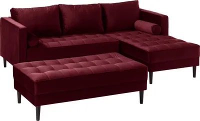 Produktbild von home24 Ecksofa - Samt