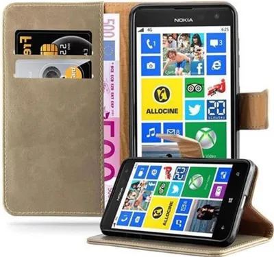 Obrázok produktu pre Cadorabo DE-107548, Nokia, Nokia Lumia 625, Hnedá