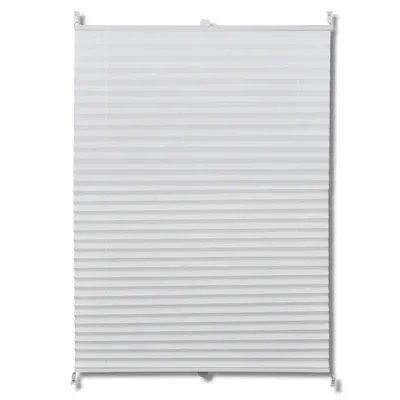Produktbild von vidaXL Plissee Faltrollo Rollo Plisseerollo 40x125cm Weiß
