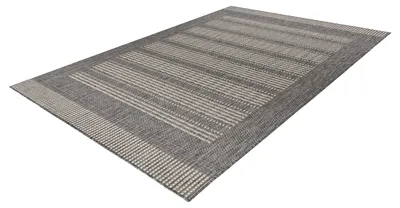 Produktbild von Teppich Nibru 125 Silber 60x110 cm – Pflegeleicht & Indoor & Outdoor