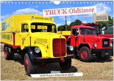 Produktbild von TRUCK - Oldtimer (Wandkalender 2025 DIN A4 quer), CALVENDO Monatskalender