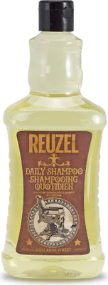 Zdjęcie produktu dla Reuzel Daily Shampoo, 1000 ml, Szampon, Użytkownicy nieprofesjonalni, Mężczyźni, Do wszystkich włosów, Butelka