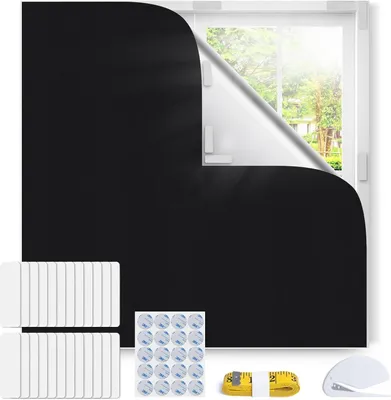 Obrázok produktu pre Zatemňovací záves 300x145 cm, bez vŕtania, pre spálňu