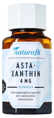 Zdjęcie produktu dla naturafit Astaksantyna 4 mg w kapsułkach, 60 kapsułek