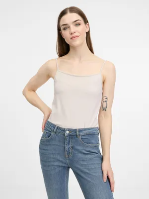Produktbild von Orsay Cremefarbenes Damen-Tanktop 1001059A01568__XXL