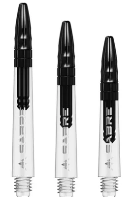Produktbild von Mission | Sabre Shafts | Dartschäfte | Short 36 mm | Transparent | 1 Set