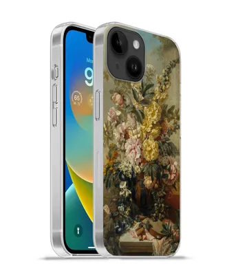 Produktbild von MuchoWow® Handyhülle Schutzhülle Hülle für Apple iPhone 14 - Softcase Große Vase mit Blumen - Alte Meister - Malerei Silikon Softcase Handy Hülle - Mobiltelefonhülle