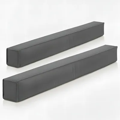 Produktbild von Beautissu 2er Set Zugluftstopper für Türen 130cm Marin, Anthrazit