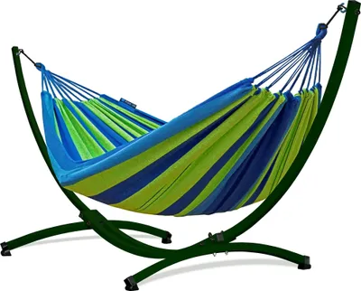 Obrázok produktu pre Potenza Hojdacia sieť s rámom Pre dve osoby Hojdačka 220x160 cm I Rám 220 kg