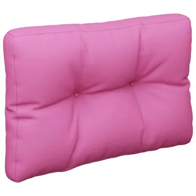 Image de Coussin de palette Rose 50x40x12 cm tissu