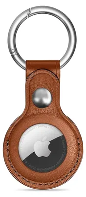 Obrázok produktu pre Puzdro Tech-Protect Naturalfit pre Apple Airtag 1 / 2 - Hnedé