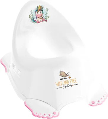 Zdjęcie produktu dla Nocnik TEGA BABY Unicorn, biało-różowy