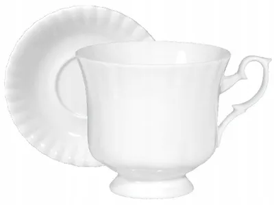 Produktbild von Chodzież Iwona Kaffeegedeck 220 ml Weiß Porzellan