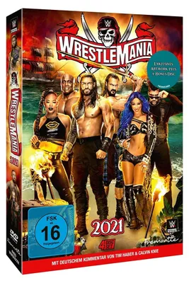 Immagine prodotto di WWE: WrestleMania 37 - LTD BONUS 4° DISCO EDIZIONE
