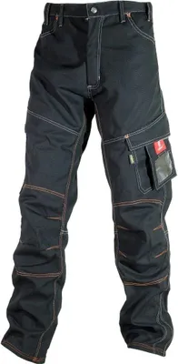 Produktbild von URGENT Arbeitshose Sicherheitshose Bundhose Multifunktion - Schwarz - (URG-B-SP) Gr. 58