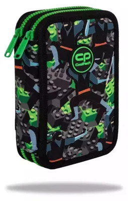 Obrázok produktu pre Piórnik 2-komorowy z wyposażeniem Coolpack Jumper 2 Kids From The Block