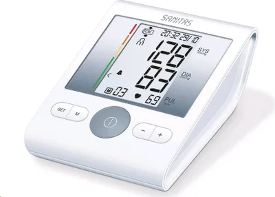 Obrázek produktu pro Sanitas 100.64, Horní rameno, Automatický, Bílá, 4 uživatel/ů, 22 - 36 cm, Knoflíky