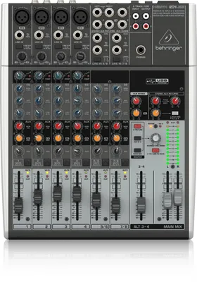 Obrázek produktu pro Behringer Xenyx 1204USB Audio-Mixer 12 Kanäle Grau