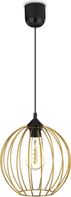 Produktbild von HowHomely | Pendelleuchte - New York Bubble - 23cm - Kupfer - Hängelampe, Hängeleuchte, Hängelampen für Wohnzimmer
