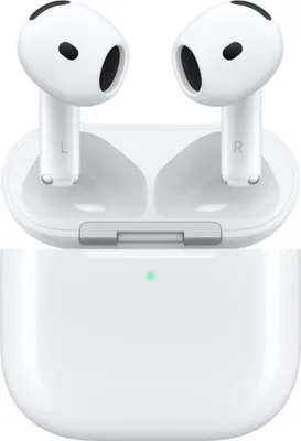 Produktbild von Apple AirPods (4th generation) AirPods 4 Kopfhörer Kabellos im Ohr Anrufe/Musik/Sport/Alltag Bluetooth Weiß