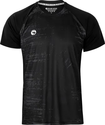 Produktbild von Trikot -Impreso-, T-Shirt Trainingsshirt Kurzarm, Herren Sport Shirt, Schwarz, Gr.: M
