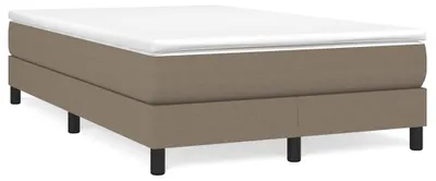 Produktbild von vidaXL Boxspringbettgestell Taupe 120x200 cm Stoff