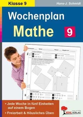 Immagine prodotto di Wochenplan Mathe / Klasse 9
