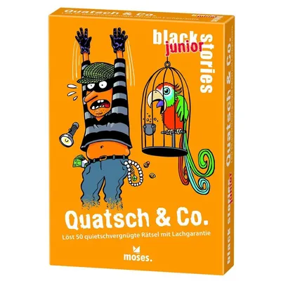 Produktbild von moses. black stories junior Quatsch & Co.