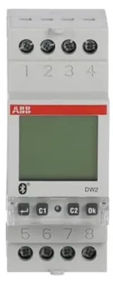 Immagine prodotto di Wochenzeitschaltuhr 2 Kanäle DW2Bluetooth Programmierung (2CSM222521R1000)