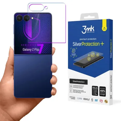 Image de Samsung Galaxy Z Flip 7 - Protection argentée 3Mk