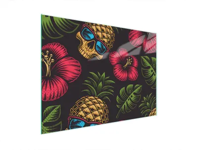 Immagine prodotto di Tagliere in vetro 40x30 ananas