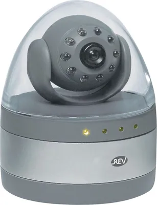 Produktbild von REV Kameraattrappe Dummy Kamera Überwachungskamera LED batteriebetrieben Auswahl, Herstellernummer:CGREV3022071, Stückzahl:1x Kameraattrappe