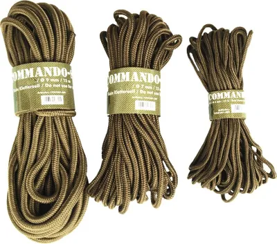 Produktbild von Commando Seil 15 m x 5 mm, sand