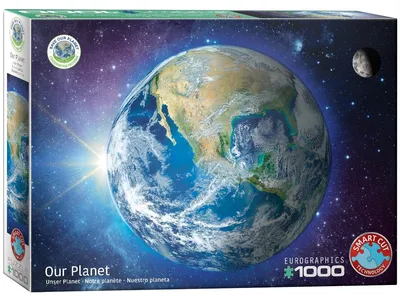 Zdjęcie produktu dla Eurographics puzzle Nasza planeta, Ziemia, 1000 elementów, 68 x 48 cm, 6000-5541