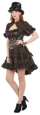 Produktbild von Rubies Steampunk, Maskenkostüm, Erwachsener, Weiblich, andere, Steampunk, Braun