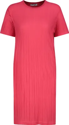 Produktbild von Sublevel Geripptes Kleid mit kurzem Ärmel und Rundhals Größe: M