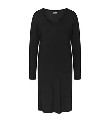Produktbild von Triumph Damen Nachthemd Timeless Sensuality - BLACK - Größe 44