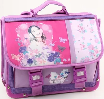 Produktbild von Disney Violetta Schultasche Schulranzen Flower