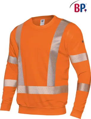 Produktbild von BP® Sweatshirt für Sie & Ihn - warnorange - L