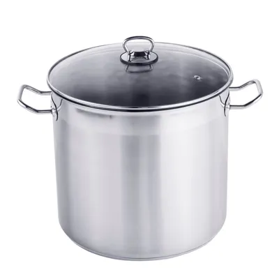 Produktbild von Edelstahl Universaltopf 20 L m. Glasdeckel